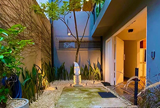 Imagem do interior da casa Rino