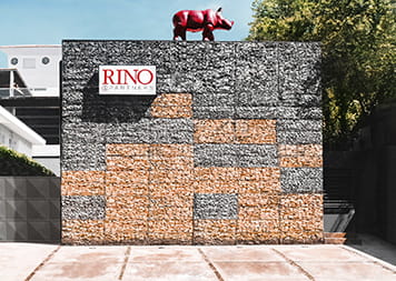Imagem da fachada da casa Rino